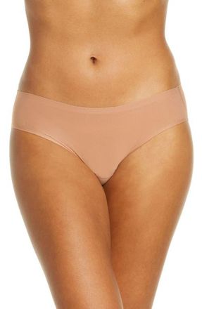 Chantelle Soft Stretch Bikini in Mocha Mousse-Pc at Nordstrom
