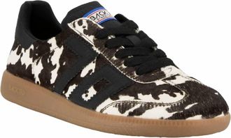 Back70 Womens Sneakers Cloud Cl In Cow Black/white