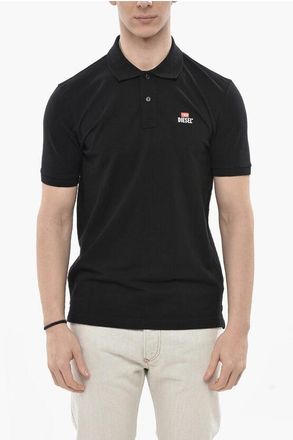 Diesel Solid Polo T-SMITH-DIV-NEW with Contrast Logo size Xxl