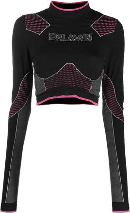 Balmain Seamless Jersey Top