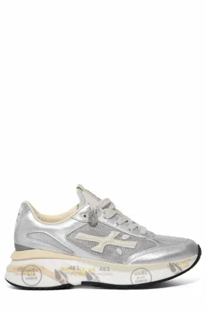 Premiata Womens Moerund Sneaker In Silver
