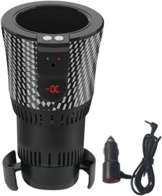 OEM Mini Taza Port&aacute;til Para Coche Con Funci&oacute;n De Calefacci&oacute;n Y Refrigeraci&oacute;n, Con Indicador De Temperatura, Duradera Y Vers&aacute;til Para Calentar Y Enfriar Be