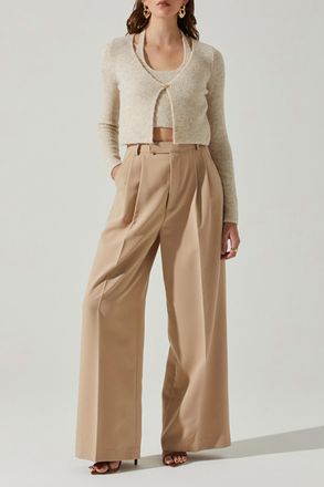 Astr Mayte Sweater In Cream