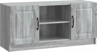 vidaXL Mueble De Tv Gris Sonoma 102 X 34,5 X 47 Cm Vidaxl