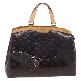 Louis Vuitton Pre-owned Handbags, female, Purple, Size: ONE SIZE Pre-owned Patent Leather Hand Bag