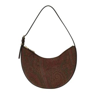 Etro Shoulder Bags, female, Brown, ONE SIZE, Small Essential Arnica Hobo Bag