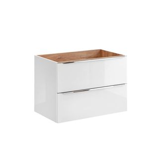 Petits Meubles Mueble bajo lavabo 80cm tableros laminados blanco