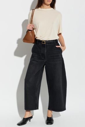 STUDIO NICHOLSON Chalco Jeans, Womens, Black