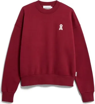 Armedangels Iconic &Aring; Alizaa Sweat Pullover f&uuml;r Damen | rot