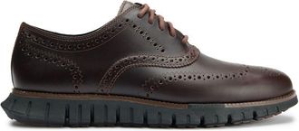 Cole Haan Mens Zerogrand Remastered Shoes - Brown Leather - Size UK 6.5