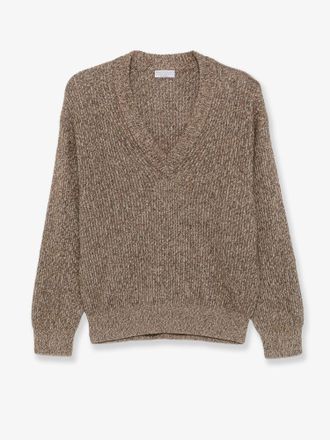 Brunello Cucinelli Maglia in misto cashmere - BRUNELLO CUCINELLI - gender_Woman