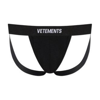 VETEMENTS Heren, Ondergoed, Zwart, Maat: XL Katoen