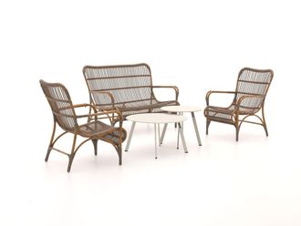 Intenso Furniture Intenso Napoli/Bovezzo stoel-bank loungeset 5-delig