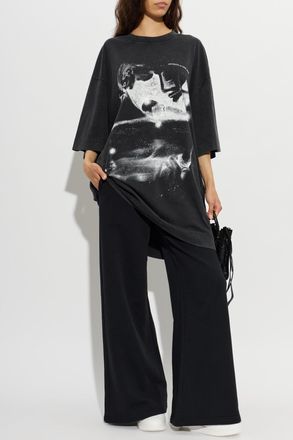 Off-white Oversize Dress, Womens, Black