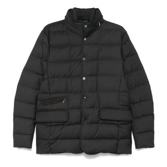 Moorer Chaqueta Acolchada- Resistente al Agua- Cortavientos - Jackets - Hombre - Gris - XL