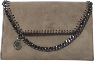 Stella McCartney Taupe Falabella Small Crossbody Bag