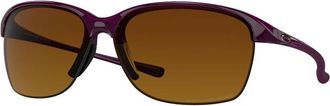 Oakley Oo 9191 Unstoppable - Dames - Zonnebrillen - Paars - 65 MM - Accessoires