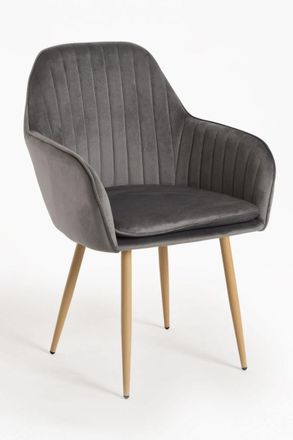 Regalos Miguel Regalos Miguel - Packs Sillas Comedor - Pack 4 Sillas Chic - Gris Oscuro