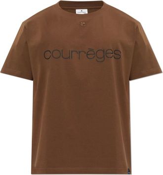 Courr&egrave;ges Uomo, Top, Marrone, S, new