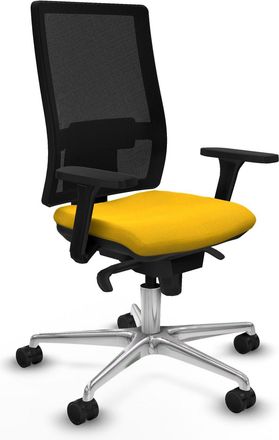 Piqueras y Crespo Piqueras Y Crespo Silla Ergon&oacute;mica Amarilla De Oficina