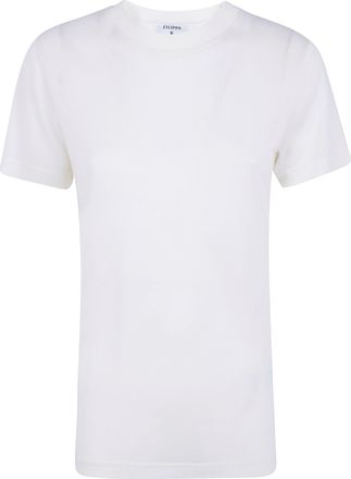 Filippa K T-Shirt Lyocell Cashmere Lyocell Cashmere Tee