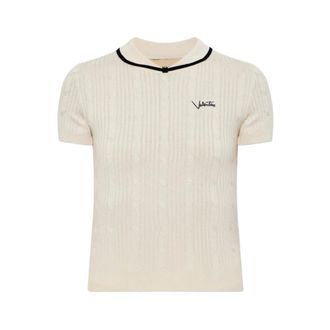 Valentino Dames, Tops, Beige, Maat: M Katoen