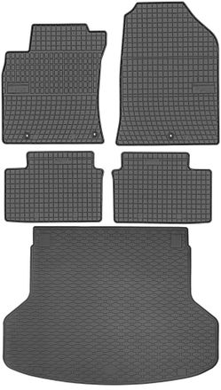 OEM Hyundai I30 Iii Sw / Kombi Desde 07.2017 Set - Alfombrillas De Goma Para Coche + Alfombrilla Para Maletero