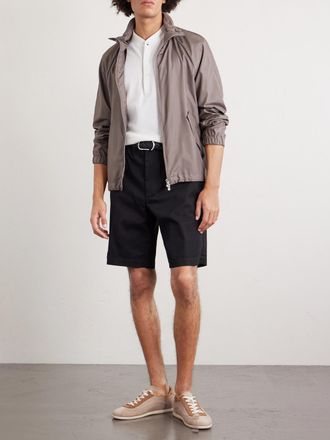 Brunello Cucinelli Cotton and Silk-Blend Henley T-Shirt