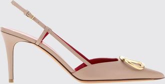 Valentino Garavani Slingback VLogo Signature in pelle di vitello con tacco alto