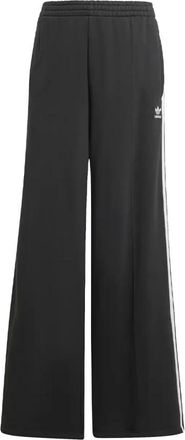 adidas Broeken, Dames, Zwart, M, Katoen, 3-Stripes Loose Wide Leg Broek