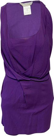 Chlo&eacute; Sleeveless Draped Dress, Size Fr, 34 (Authentic Pre-Loved)