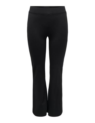 Jacqueline de Yong ONLY Womens JDYPRETTY Flare Pant JRS NOOS Pants, Black, XXL/32