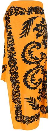 Etro Dames, Rokken, Oranje, Maat: XS Viscose