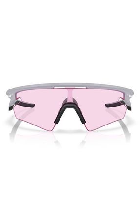 Oakley Gender Inclusive Sphaera 36mm Rectangle Sunglasses in Matte Fog /Prizm Low Light at Nordstrom