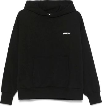 Barrow Barrow, Hoodies & sweatvesten, Heren, Zwart, S, Zwarte hoodie