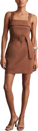 Reiss Fia Belted Mini Dress