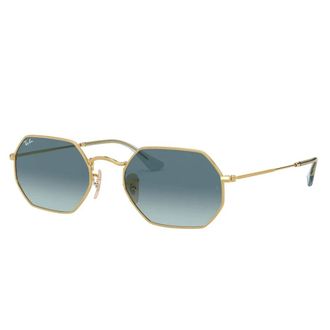 Ray-Ban Octagonale Zonnebril Rb 3556N 91233M - unisex - Zonnebrillen - Geel - 53 MM - Accessoires