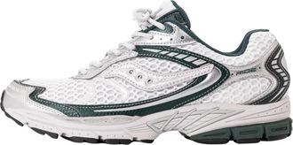 Saucony Pro Grid Ride 1 - Heren - Hardloopschoenen - Groen - 44 EU - Leer - Fitness