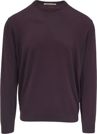 Maurizio Baldassari Maglione a girocollo a maniche lunghe - Rosso