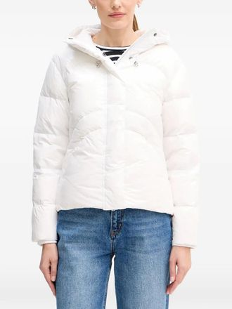 Colmar hooded padded jacket - women - Polyamide/Polyamide/Duck Down/Duck Feathers - S - White