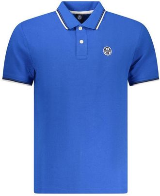 North Sails Blauwe Katoenen Heren Poloshirt