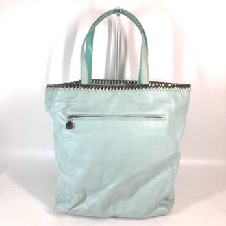Stella McCartney Stella Mccartney Mint Blue Handbag Tote Bag (Pre-Owned)