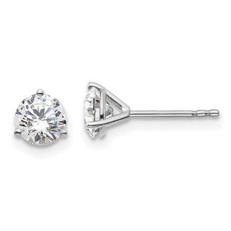 Diamond2Deal 14k Gold 1 1/4 ctw Lab Grown Diamond Stud Earrings