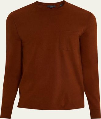 Vince Mens Sueded Jersey T-Shirt