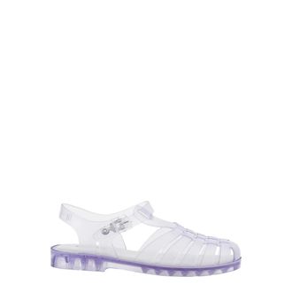 Melissa White Sandals Possession AD - female - Melissa - Flat Sandals - White - 3 UK - Shoes