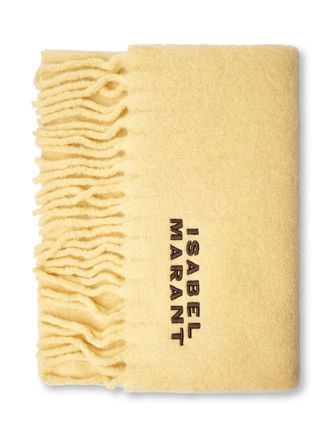 Isabel Marant Firny-Gz Plush Fringed Scarf