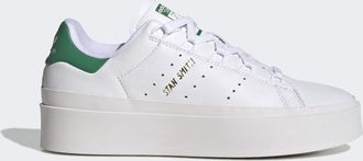 adidas Originals ADIDAS Originals Womens Stan Smith Bonega Shoes - White Leather - Size UK 6.5
