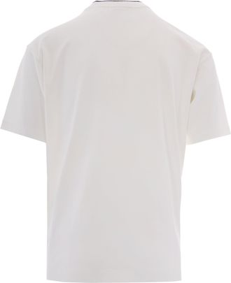 Dr&ocirc;le de Monsieur Mens T-Shirt Dandy Dog Off White Cotton T-Shirts And Polos