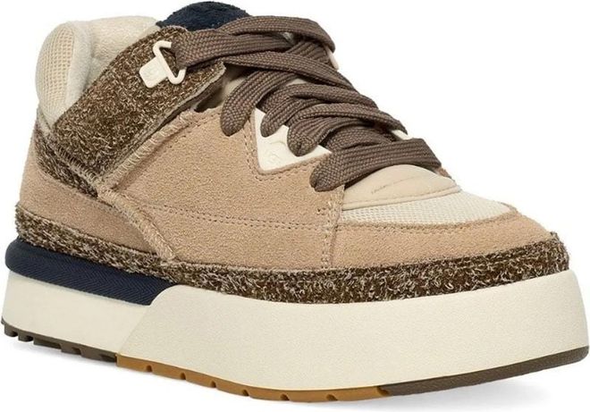 Low-Top Sneaker - Dames Sneaker - Gr. 34_5 - in Braun - für Damen