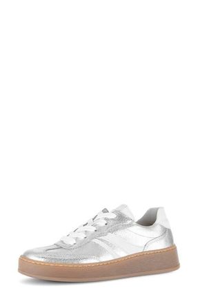 Gabor 86.475 Sneaker in Silver at Nordstrom, Size 6.5Us